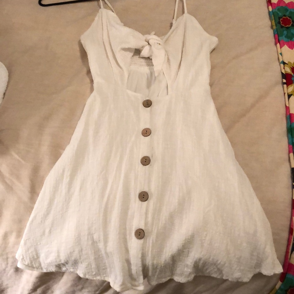 Sun dress with cute buttons down the front